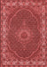 Medallion Red Traditional Area Rugs