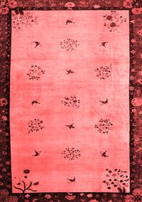 Oriental Red Asian Inspired Rug, tr94red