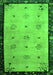 Oriental Green Asian Inspired Rug, tr94grn