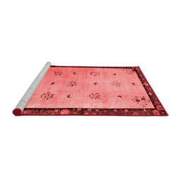 Asian Inspired Red Washable Rugs