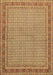 Persian Brown Traditional Rug, tr950brn