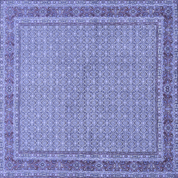 Square Persian Blue Traditional Rug, tr950blu