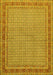 Machine Washable Persian Yellow Traditional Rug, wshtr950yw