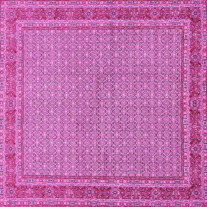 Square Persian Pink Traditional Rug, tr950pnk