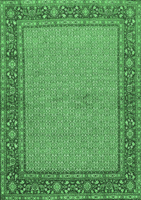 Persian Emerald Green Traditional Rug, tr951emgrn