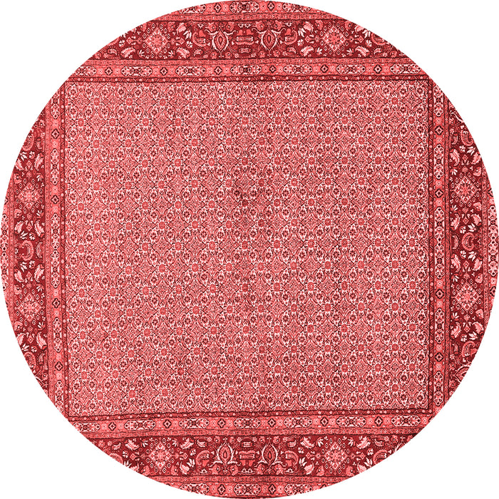 Machine Washable Persian Red Traditional Rug, wshtr951red