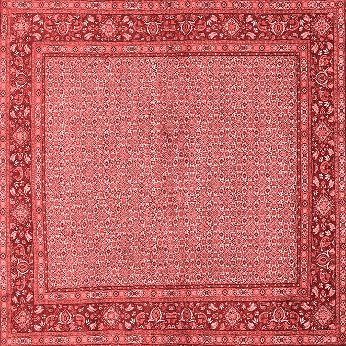 Machine Washable Persian Red Traditional Rug, wshtr951red