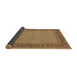 Sideview of Persian Brown Traditional Rug, tr951brn
