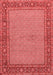 Persian Red Traditional Area Rugs