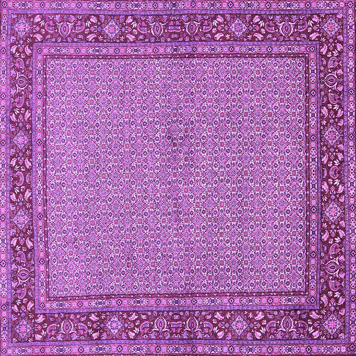 Square Persian Purple Traditional Rug, tr951pur