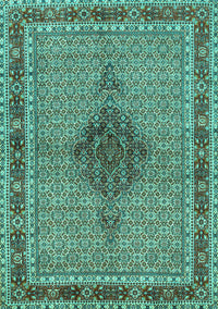 Persian Turquoise Traditional Rug, tr953turq
