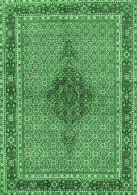 Persian Emerald Green Traditional Rug, tr953emgrn