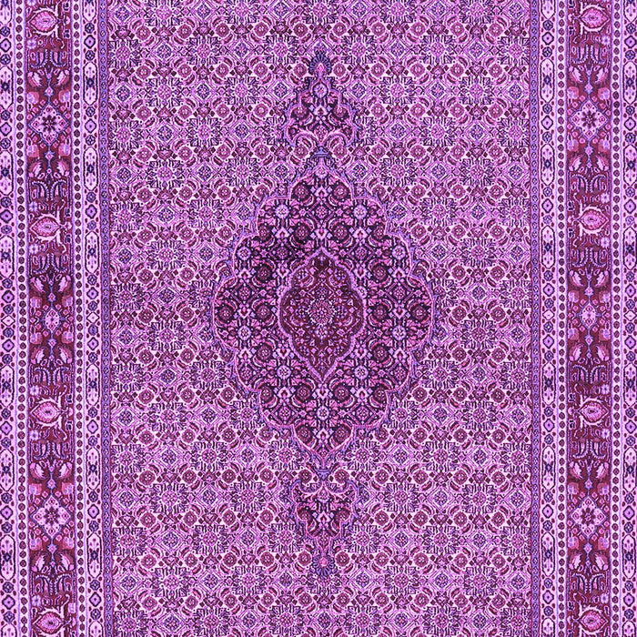 Machine Washable Persian Purple Traditional Area Rugs, wshtr953pur