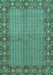 Persian Turquoise Traditional Rug, tr954turq