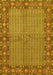 Persian Yellow Traditional Rug, tr954yw
