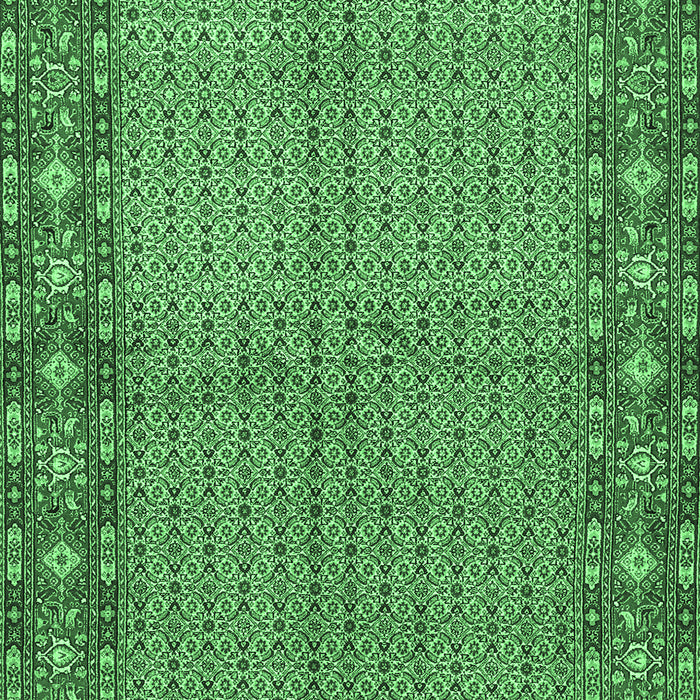 Persian Emerald Green Traditional Rug, tr954emgrn