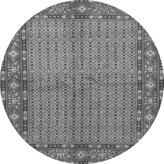 Square Persian Gray Traditional Rug, tr954gry