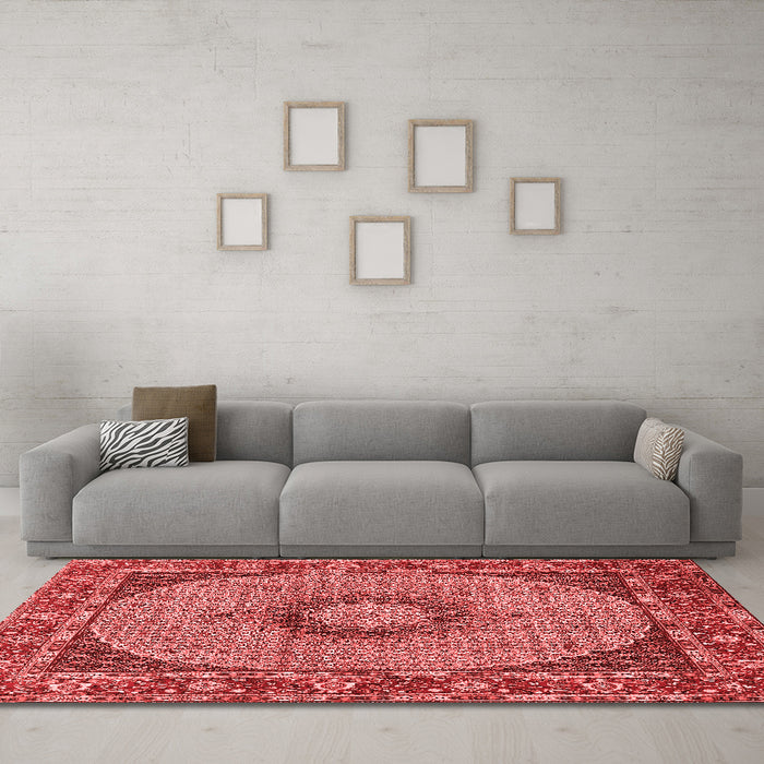 Traditional Red Washable Rugs