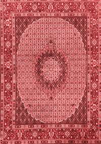 Medallion Red Traditional Rug, tr956red