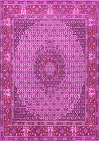 Medallion Pink Traditional Rug, tr957pnk