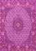 Medallion Pink Traditional Rug, tr957pnk