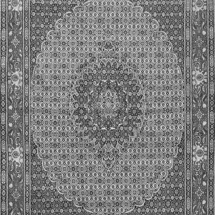 Medallion Gray Traditional Rug, tr957gry