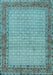 Persian Light Blue Traditional Rug, tr958lblu
