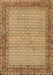 Persian Brown Traditional Rug, tr958brn