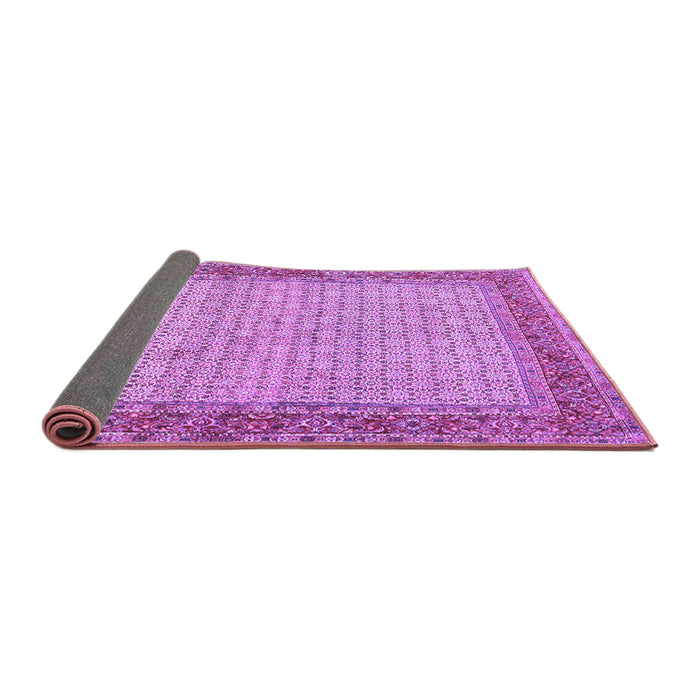 Sideview of Persian Purple Traditional Rug, tr958pur