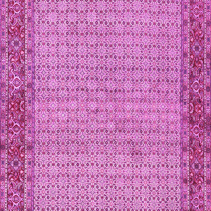 Machine Washable Persian Pink Traditional Rug, wshtr958pnk