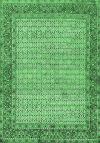 Persian Emerald Green Traditional Rug, tr958emgrn