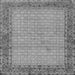 Serging Thickness of Persian Gray Traditional Rug, tr958gry