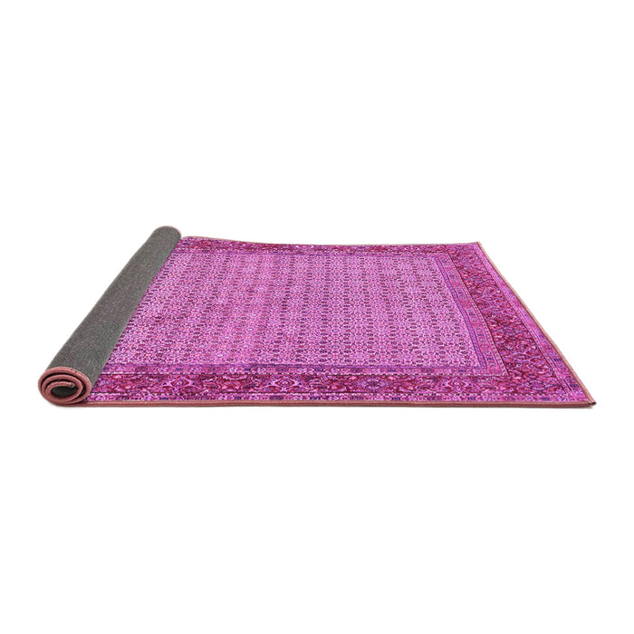 Sideview of Persian Pink Traditional Rug, tr958pnk