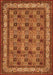 Persian Orange Traditional Rug, tr959org