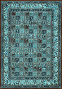 Persian Light Blue Traditional Rug, tr959lblu