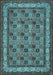 Persian Light Blue Traditional Rug, tr959lblu