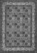 Persian Gray Traditional Rug, tr959gry
