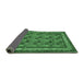 Sideview of Persian Emerald Green Traditional Rug, tr959emgrn