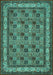 Persian Turquoise Traditional Rug, tr959turq