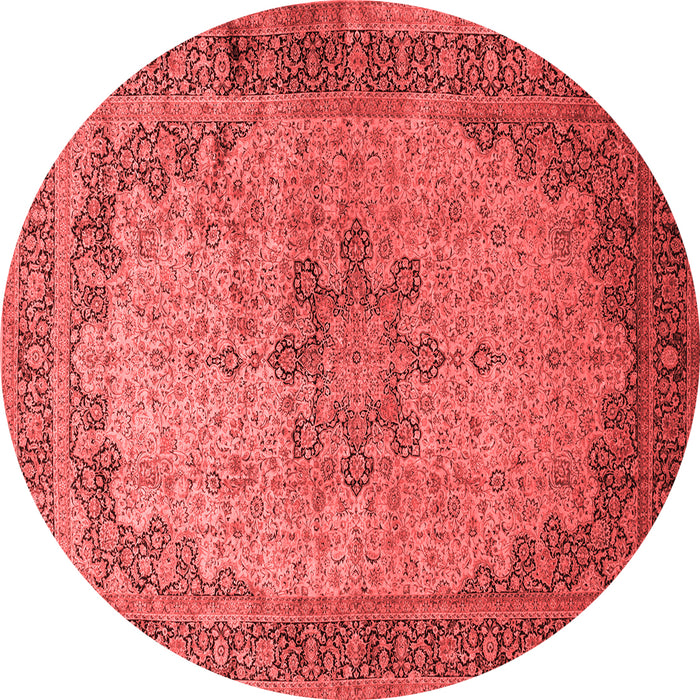 Machine Washable Persian Red Traditional Rug, wshtr95red