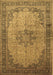 Persian Brown Traditional Rug, tr95brn