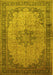 Persian Yellow Traditional Rug, tr95yw