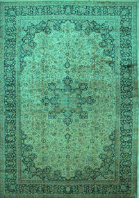 Persian Turquoise Traditional Rug, tr95turq