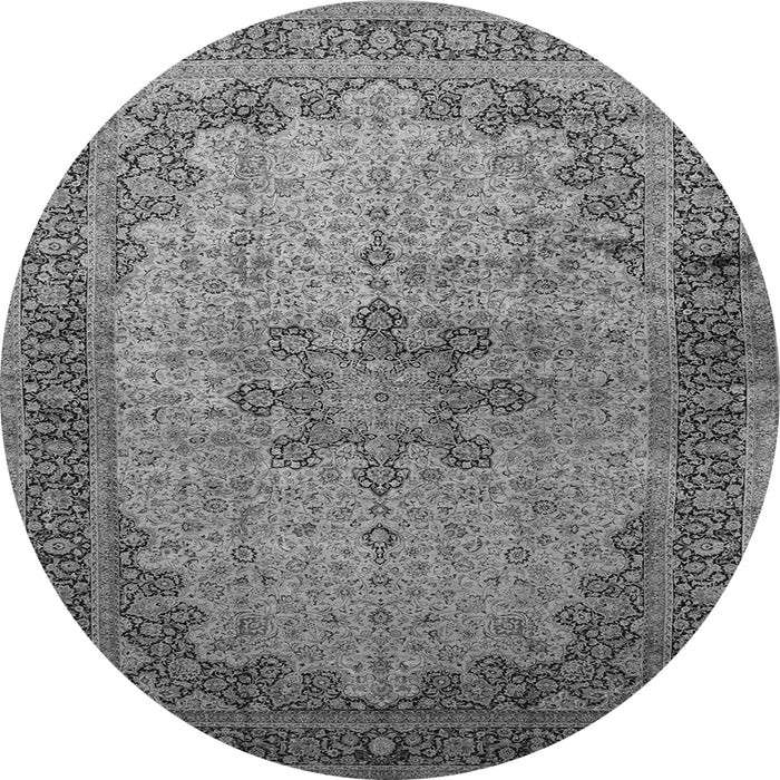 Square Persian Gray Traditional Rug, tr95gry