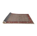 Sideview of Traditional Light French Beige Brown Persian Rug, tr960