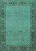 Persian Turquoise Traditional Rug, tr960turq