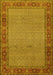 Persian Yellow Traditional Rug, tr960yw