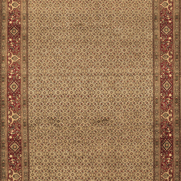 Machine Washable Persian Brown Traditional Rug, wshtr960brn