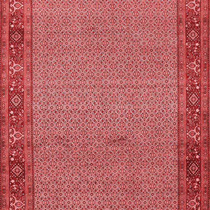 Machine Washable Persian Red Traditional Rug, wshtr960red