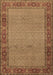 Persian Brown Traditional Rug, tr960brn